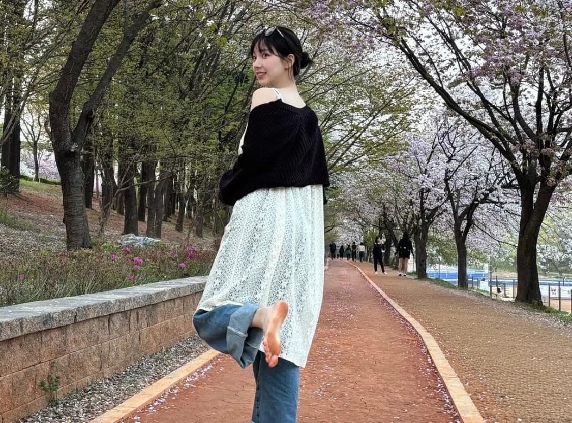 카리나 레이어드 뷔스티에 원피스 상품이미지4