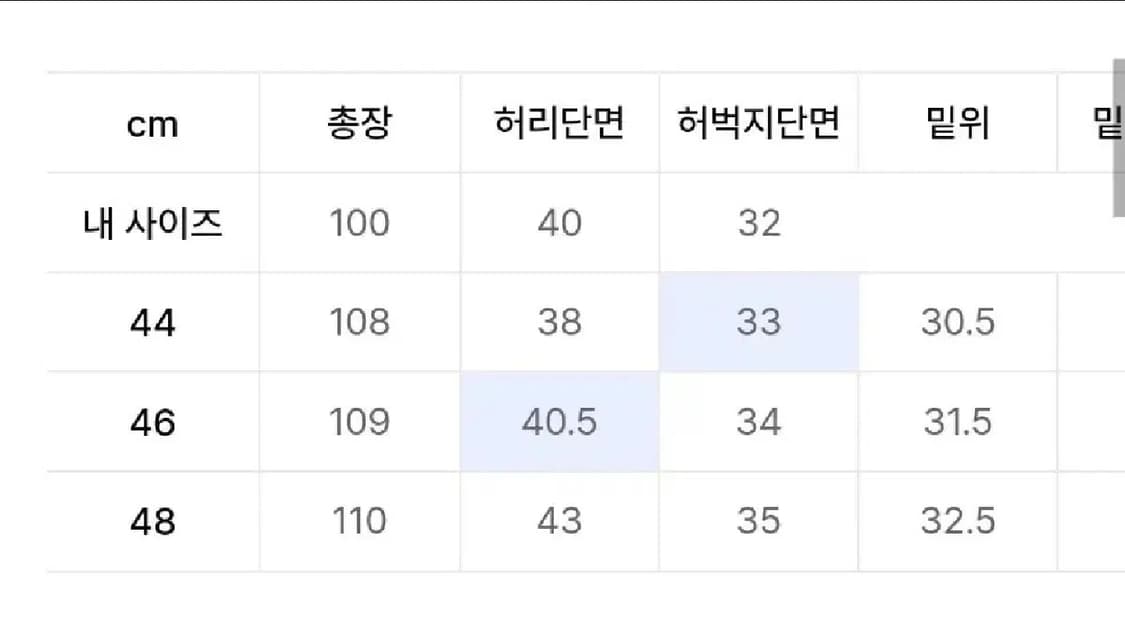 엘무드 / 맥스와이드 데님 더트블루 / 46 상품이미지4
