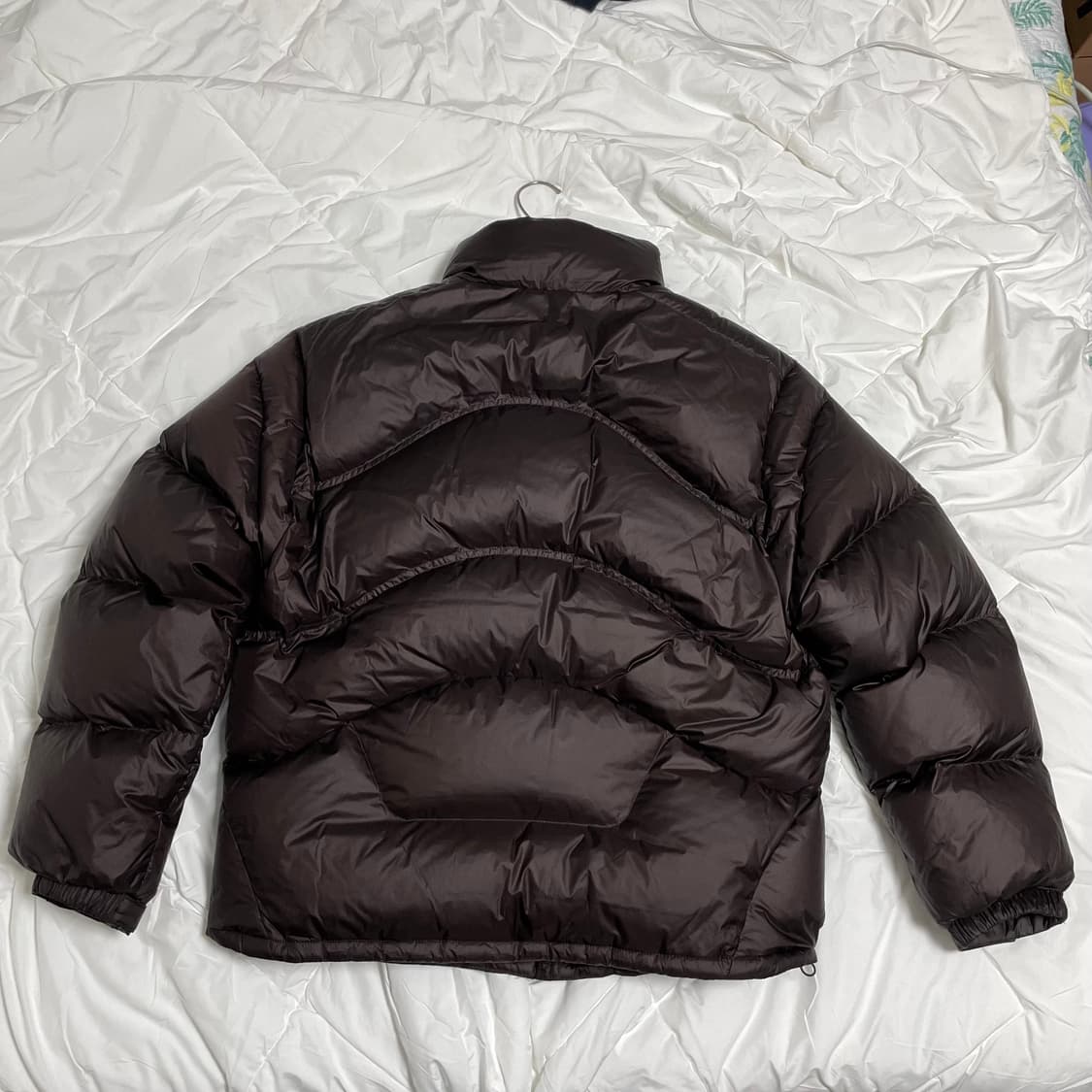 살로몬 컨투어 다운 패딩 XL 초콜릿 상품이미지2