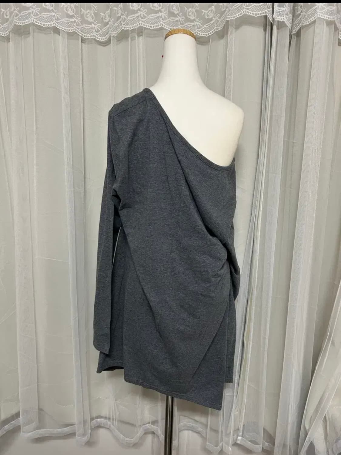 해골 프린팅 긴팔티셔츠 상품이미지2