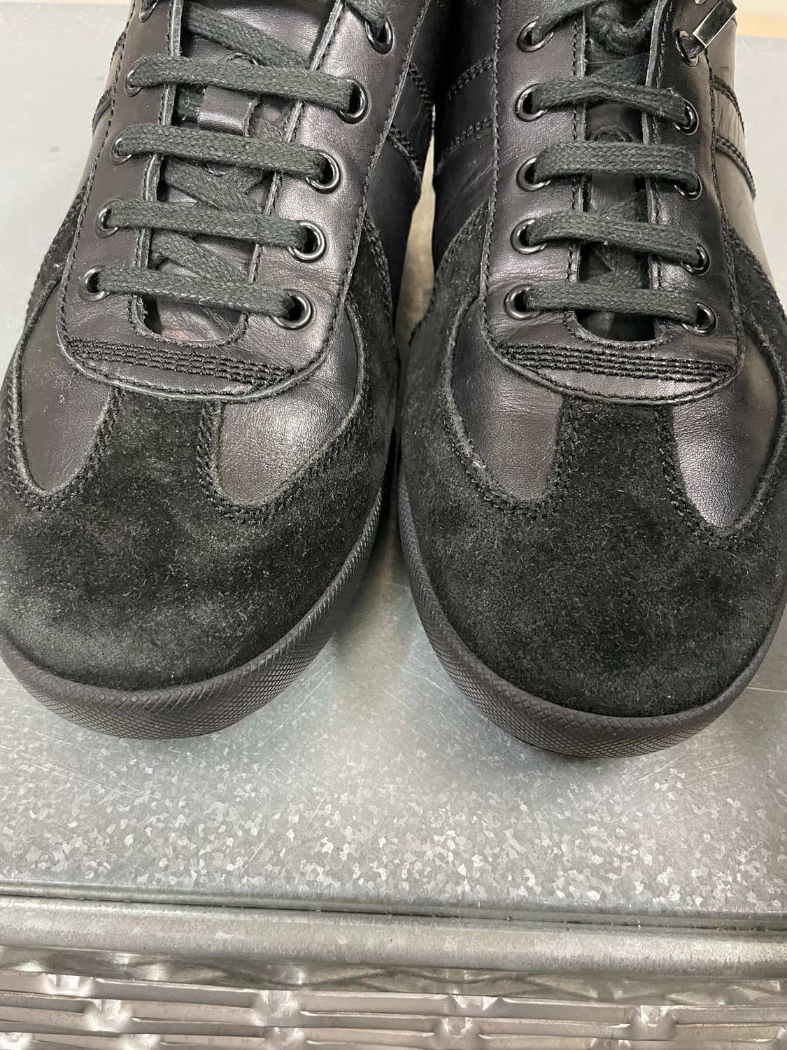 크리스찬 디올 옴므 레더 트레이너 스니커즈 블랙 40 상품이미지7