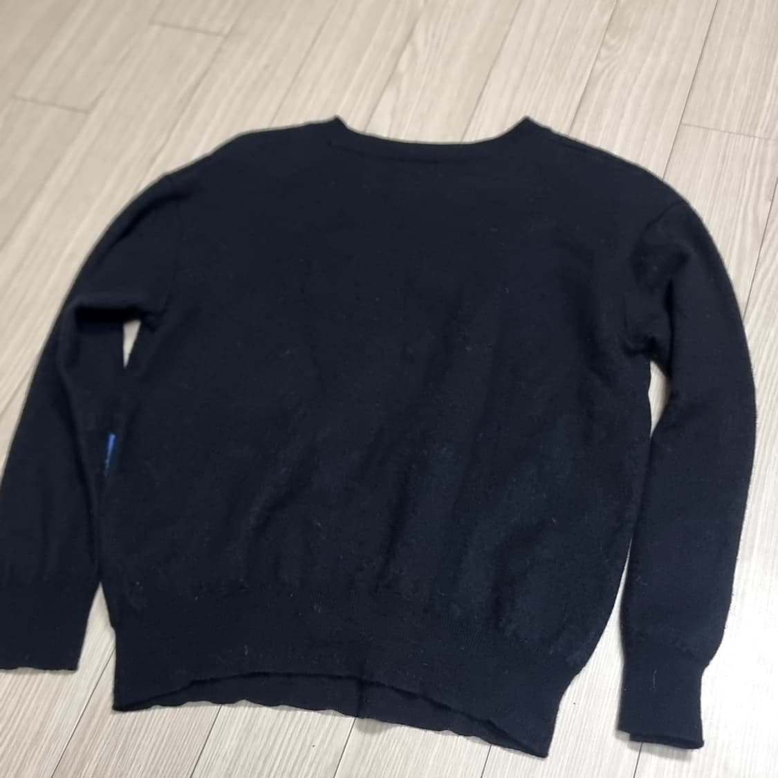 베네통 감마 제멜라 니트 블랙(실측) 상품이미지6