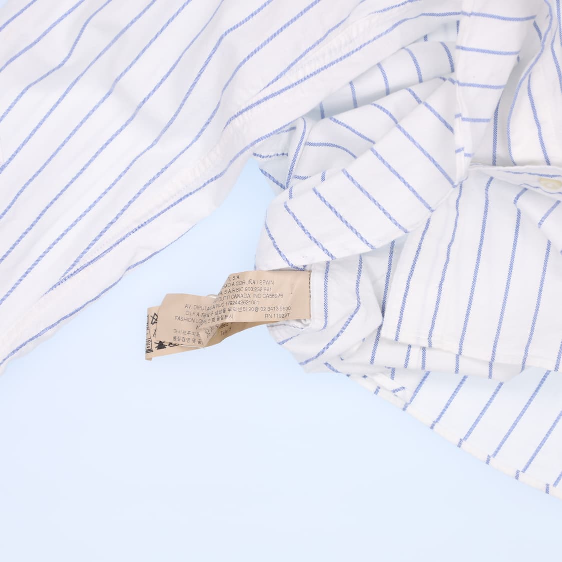 [USA S] 마시모두띠 스트라이프 셔츠 1104HR1 상품이미지7