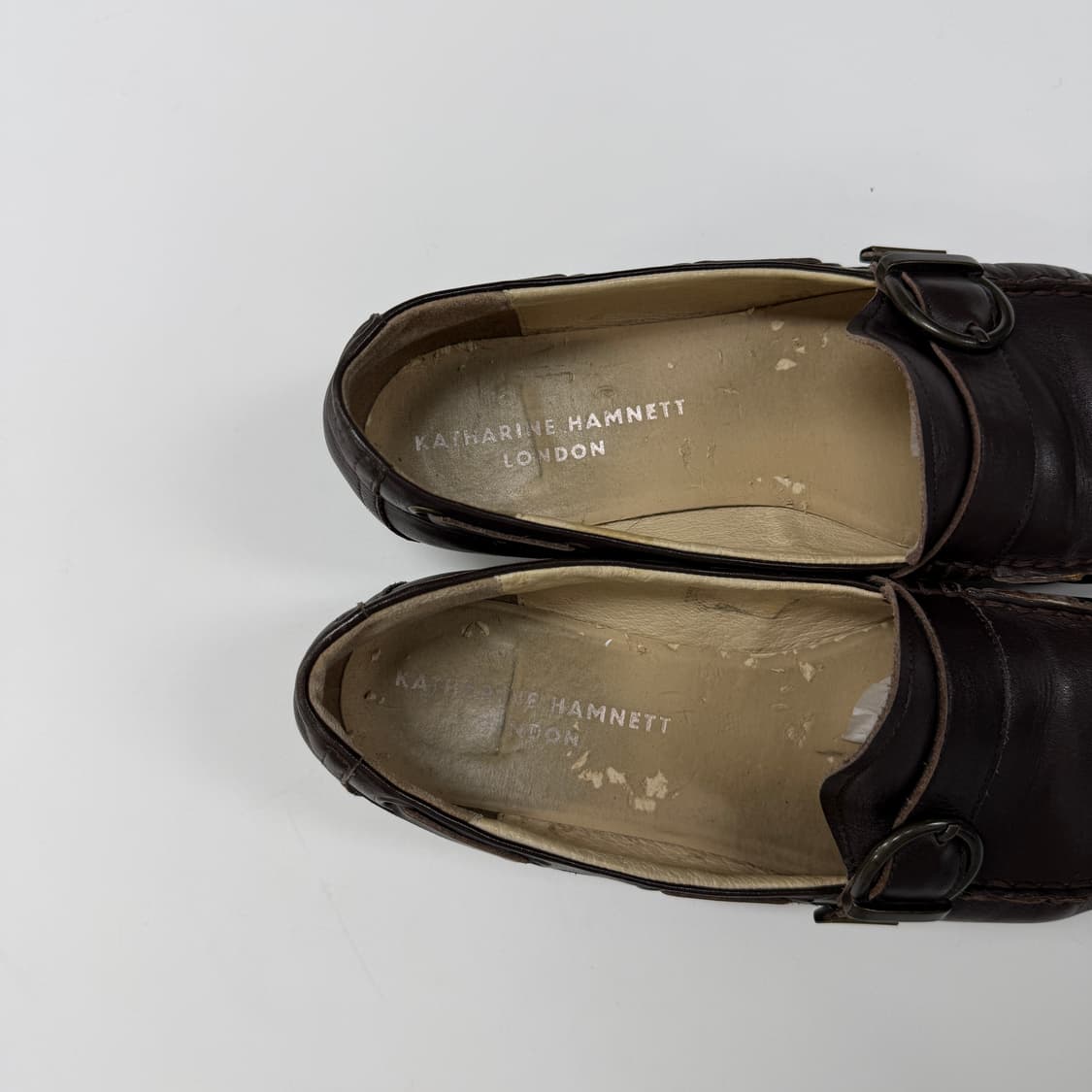 Katharine Hamnett buckle moc loafers 상품이미지3