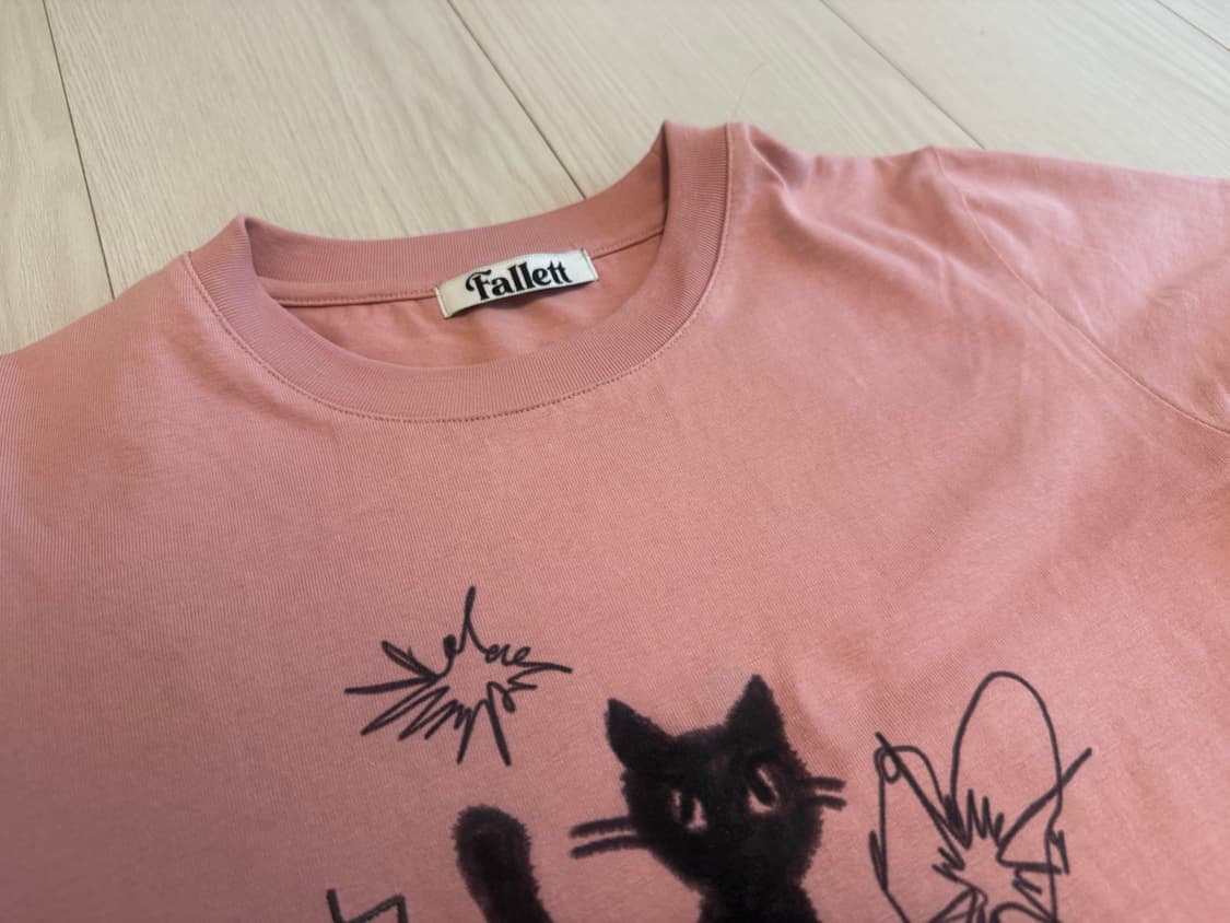 fallett nero crop tee pink 상품이미지3