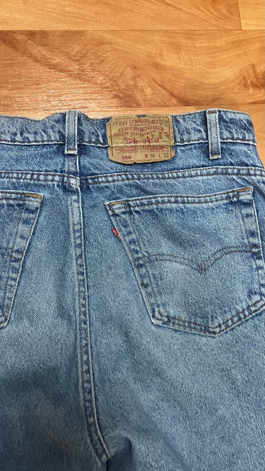 90s 리바이스 550 made in usa 상품이미지4