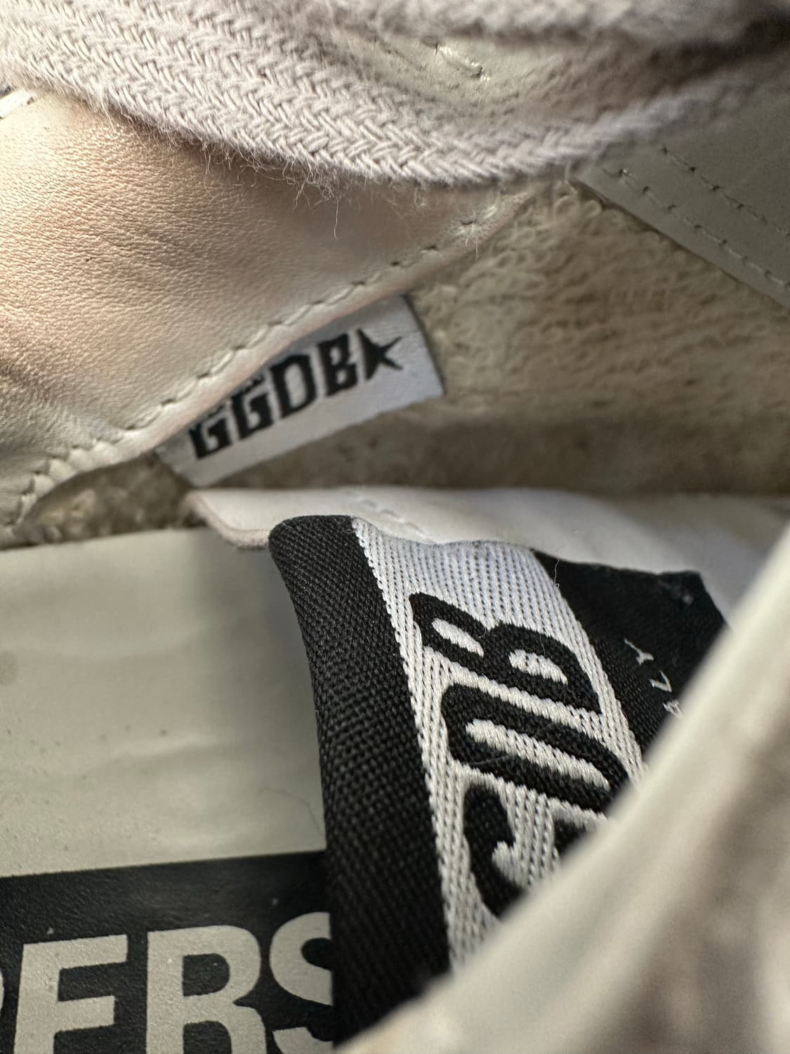 골든구스 슈퍼스타 스니커즈 화이트 240 상품이미지7