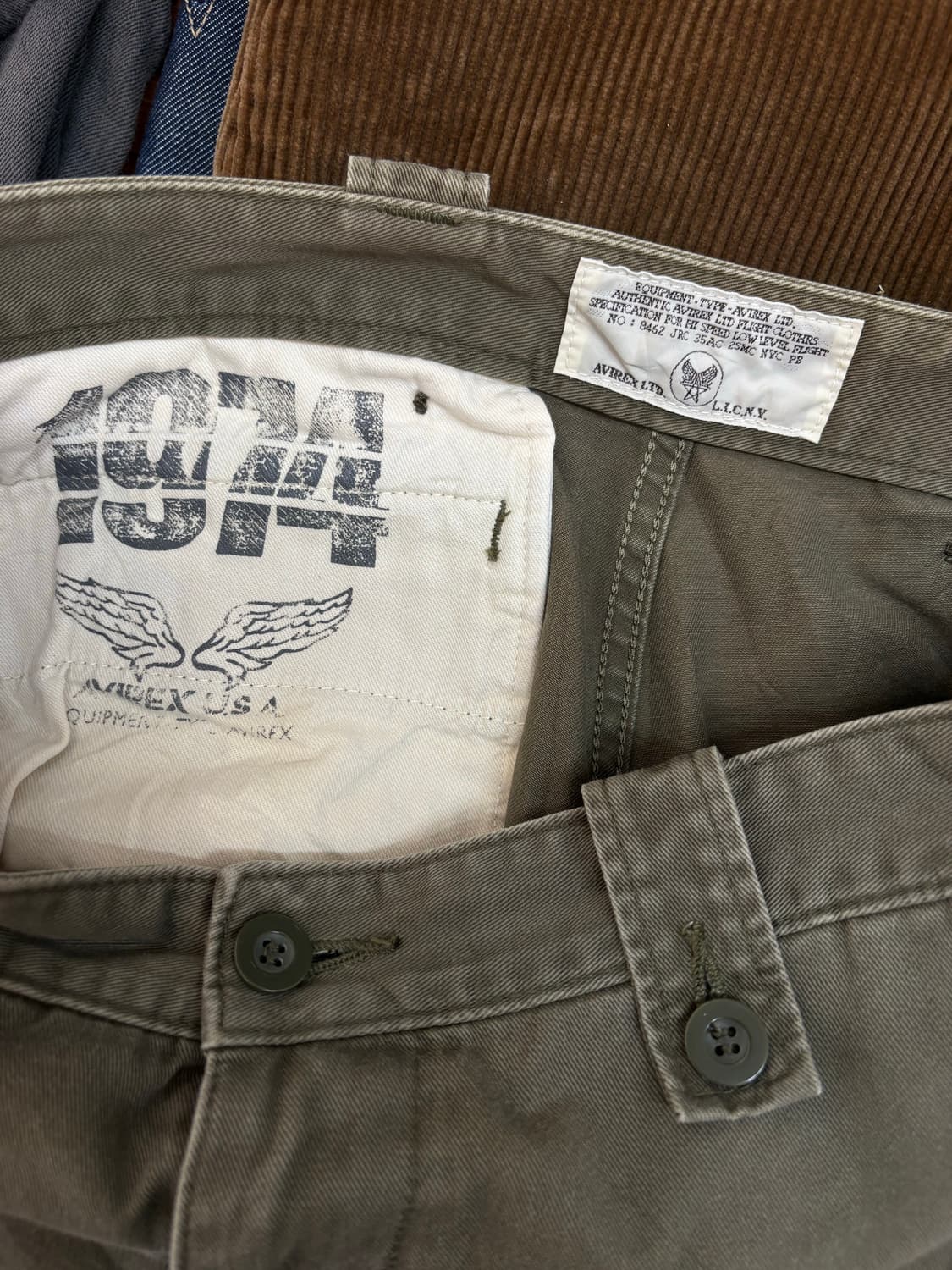 아비렉스 카고팬츠 상품이미지4