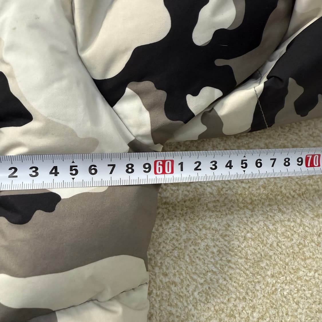 [M] (모자 X) 버카루 빈티지 덕다운 카모플라주 패딩 0112T1 상품이미지5