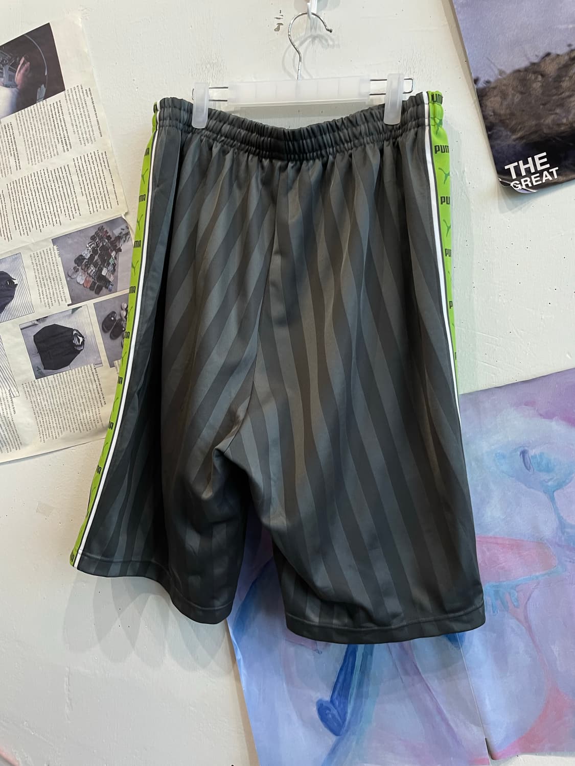 PUMA 퓨마 사이드로고 트랙 쇼츠 반바지  상품이미지4