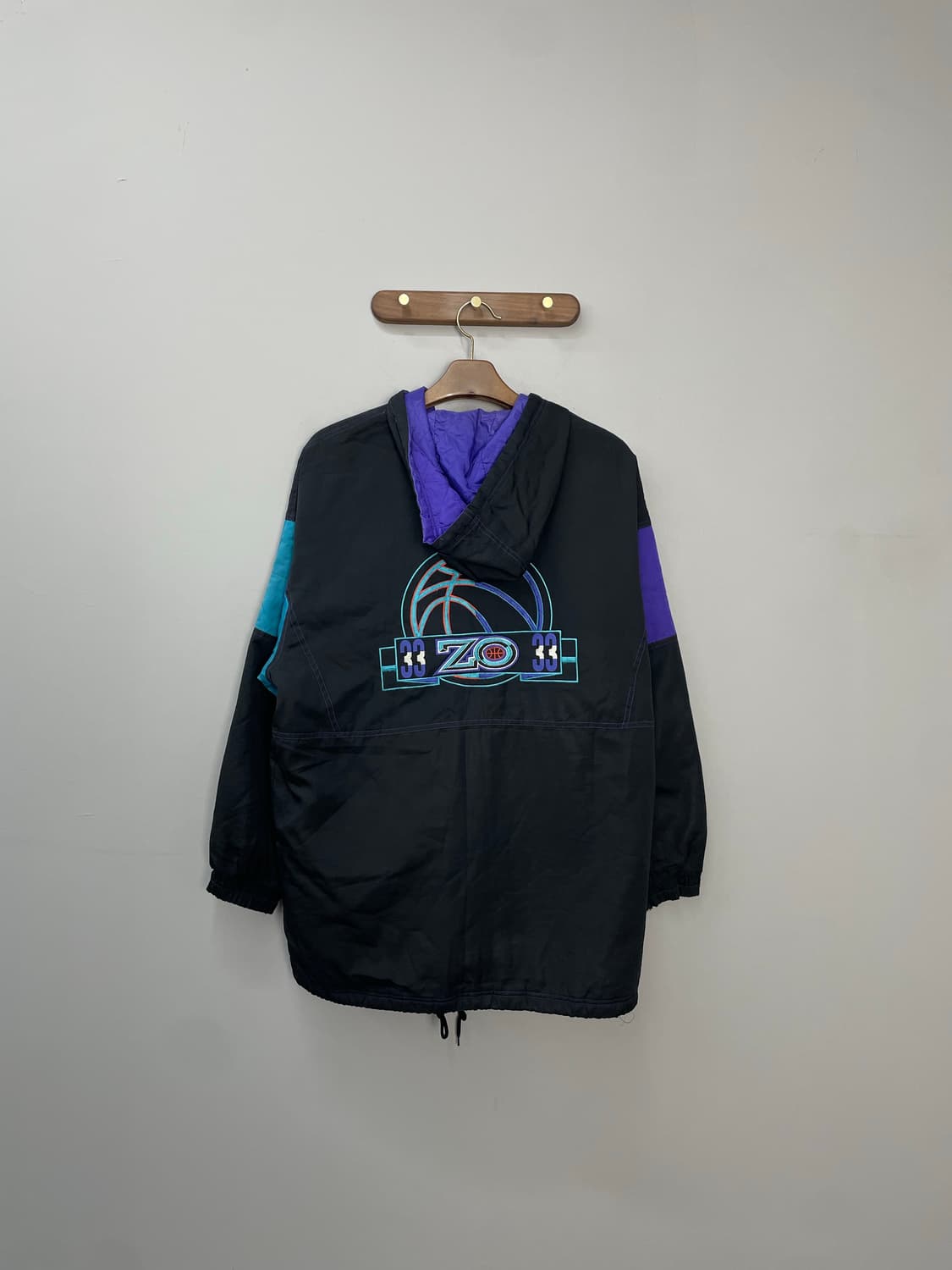 나이키 90s 알론조 모닝 샬럿 호네츠 백로고 자켓 H1357 상품이미지5