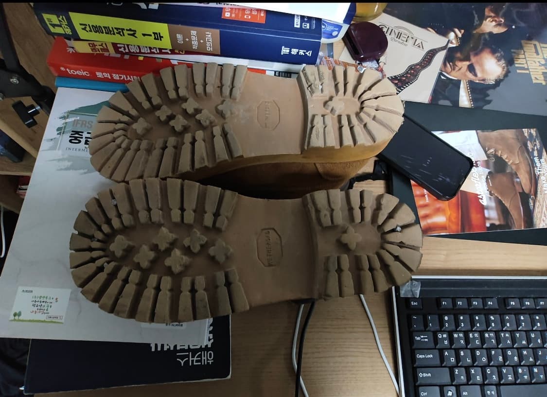 위더로드 카메룬 스웨이드 7홀 카멜 워싱 워커 250 상품이미지3