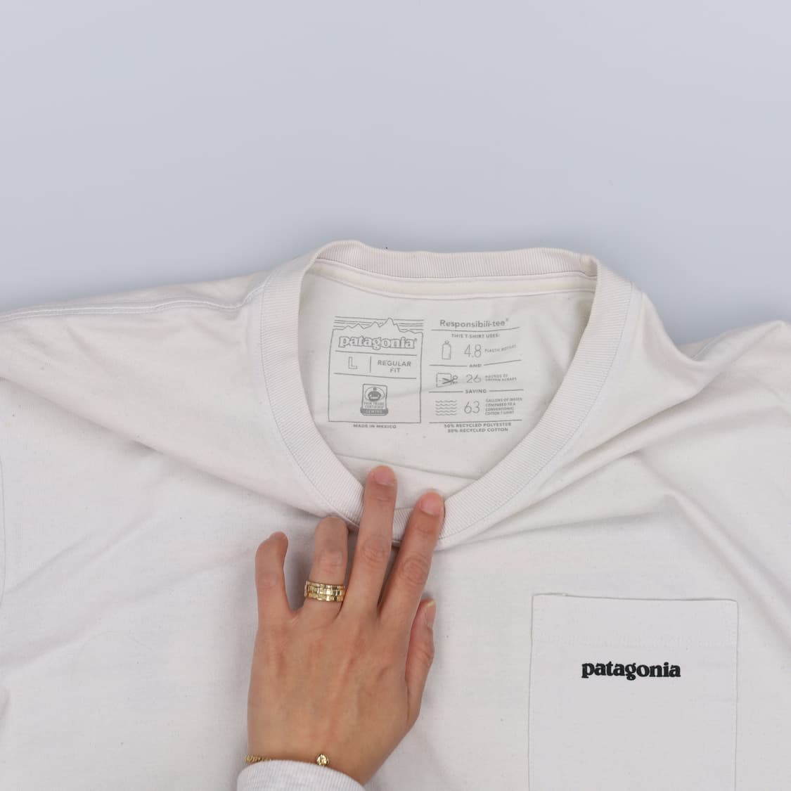 L 파타고니아 레귤러핏 반팔티 0417H1 상품이미지4
