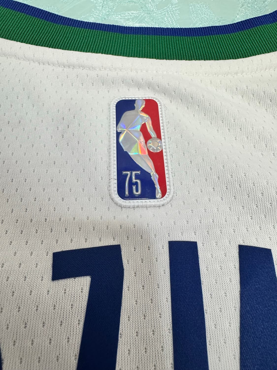 75주년 한정판 포르징기스 댈러스 스윙맨 져지 NBA 유니폼 - L 상품이미지6