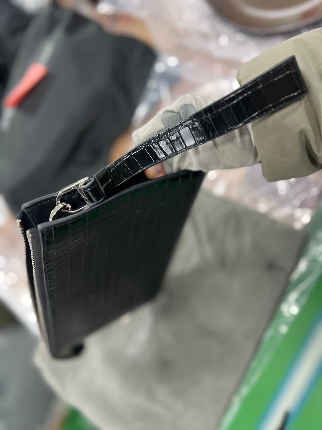 Tom Ford 톰포드 크로커 패턴 레더 클러치백 상품이미지7