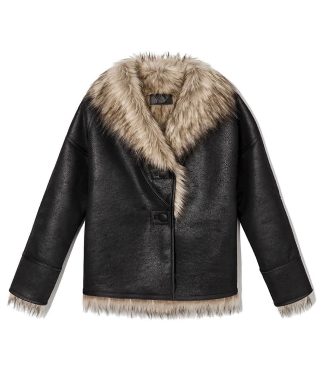 Open yy 리버시블 퍼 무스탕 상품이미지1