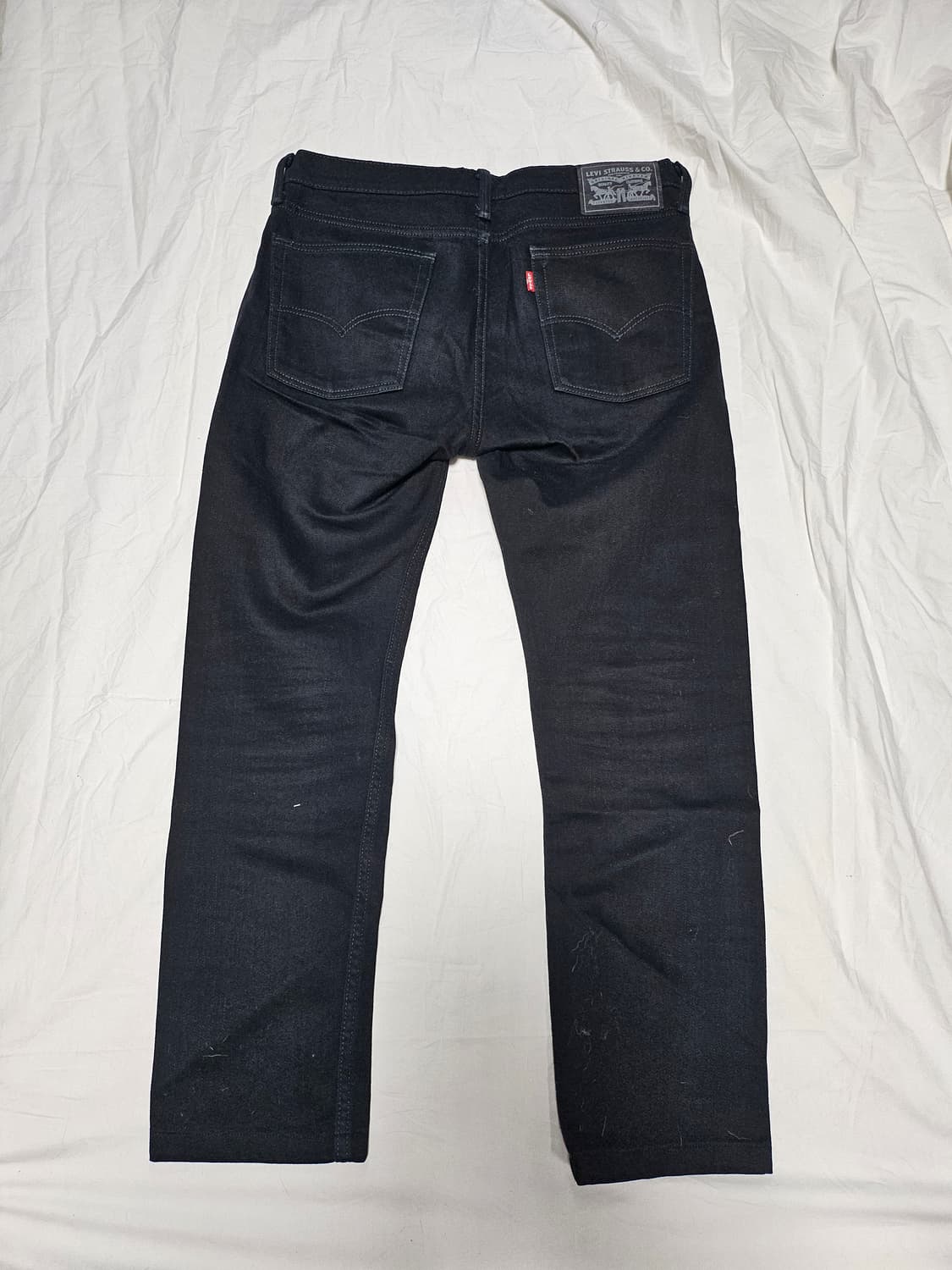 리바이스 501 여성 흑청 데님 팬츠 28-29 상품이미지2