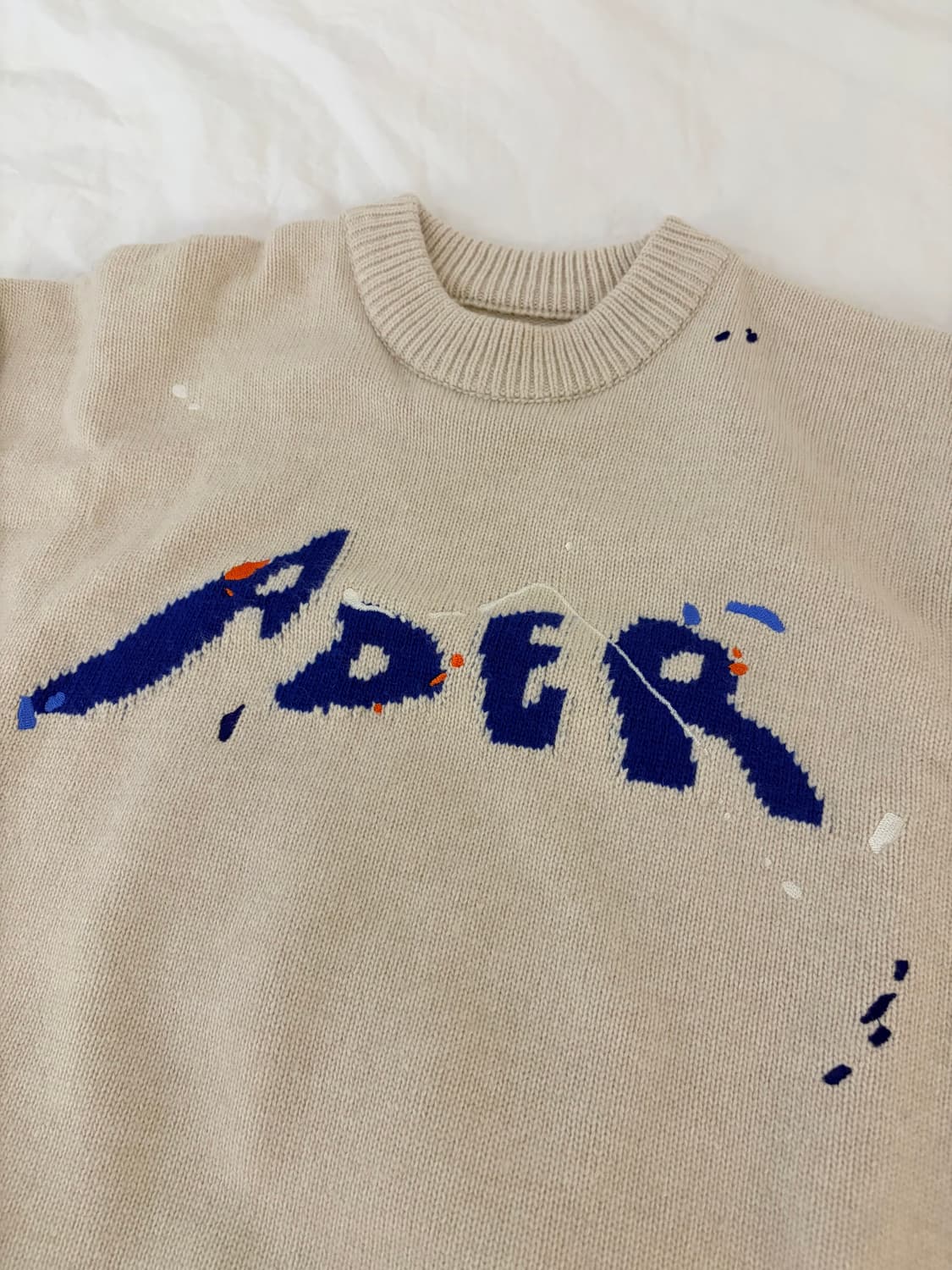 [A1] 21FW 아더에러 애드모어 니트 오트밀 상품이미지3