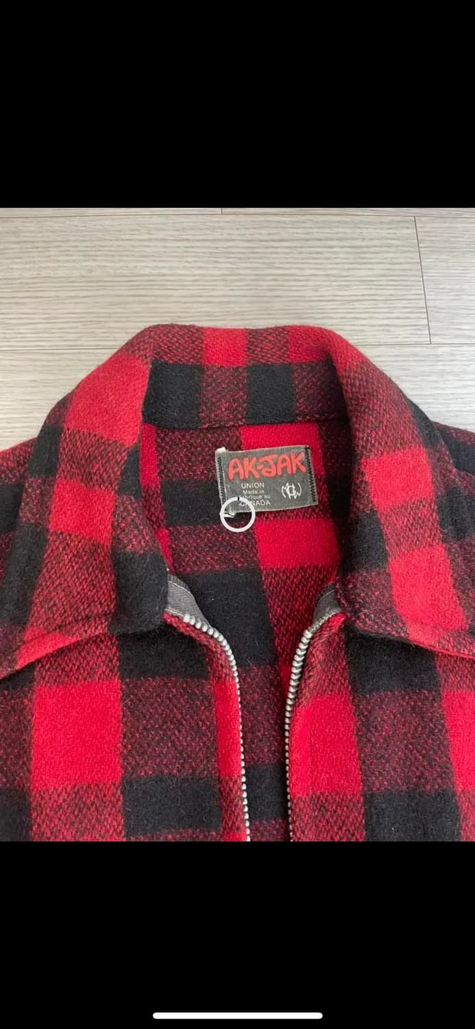 남자 플레이드 울 자켓 판매(버팔로 체크) 상품이미지2