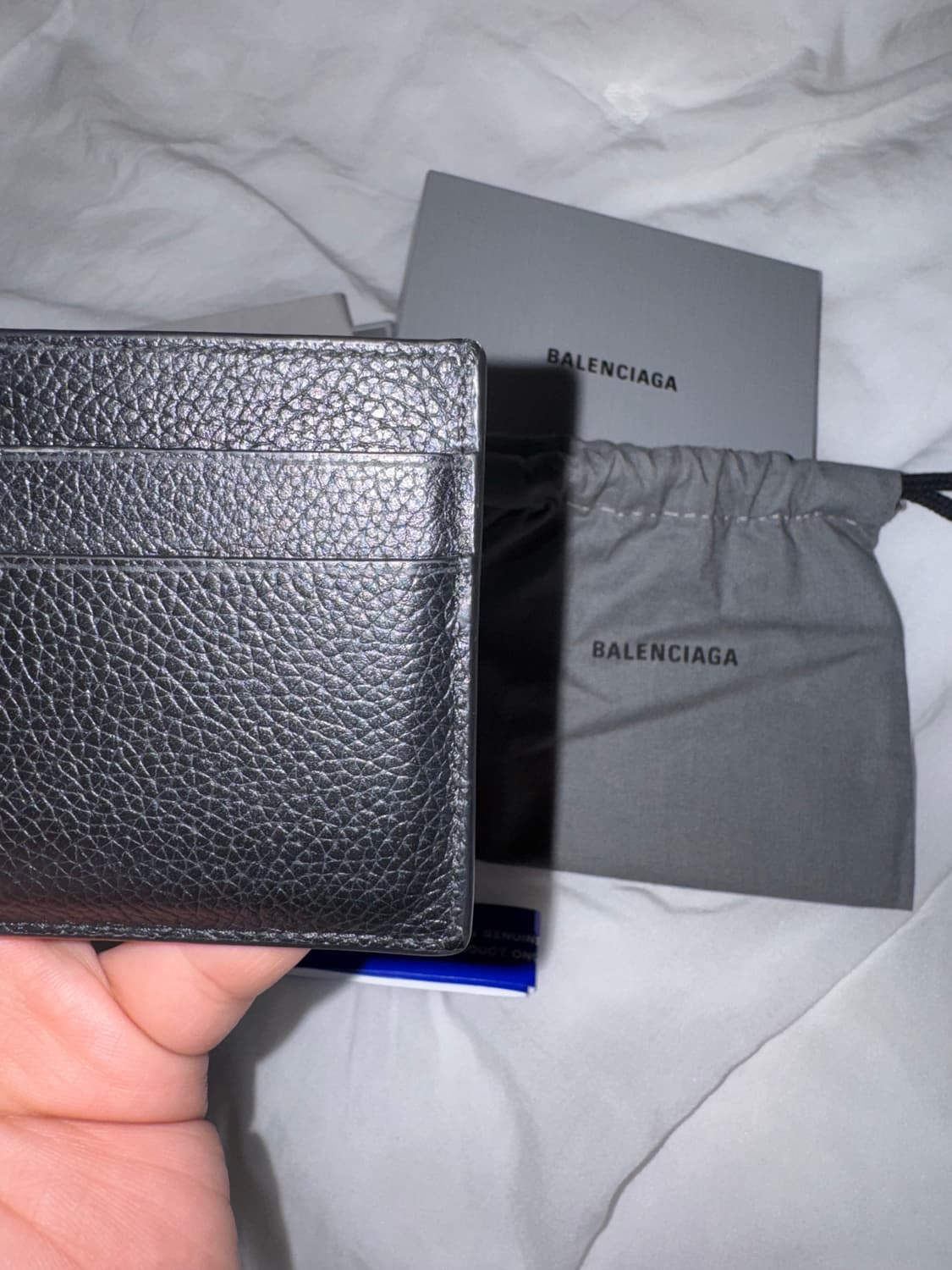 발렌시아가 캐쉬 카트 홀더 블랙 상품이미지5