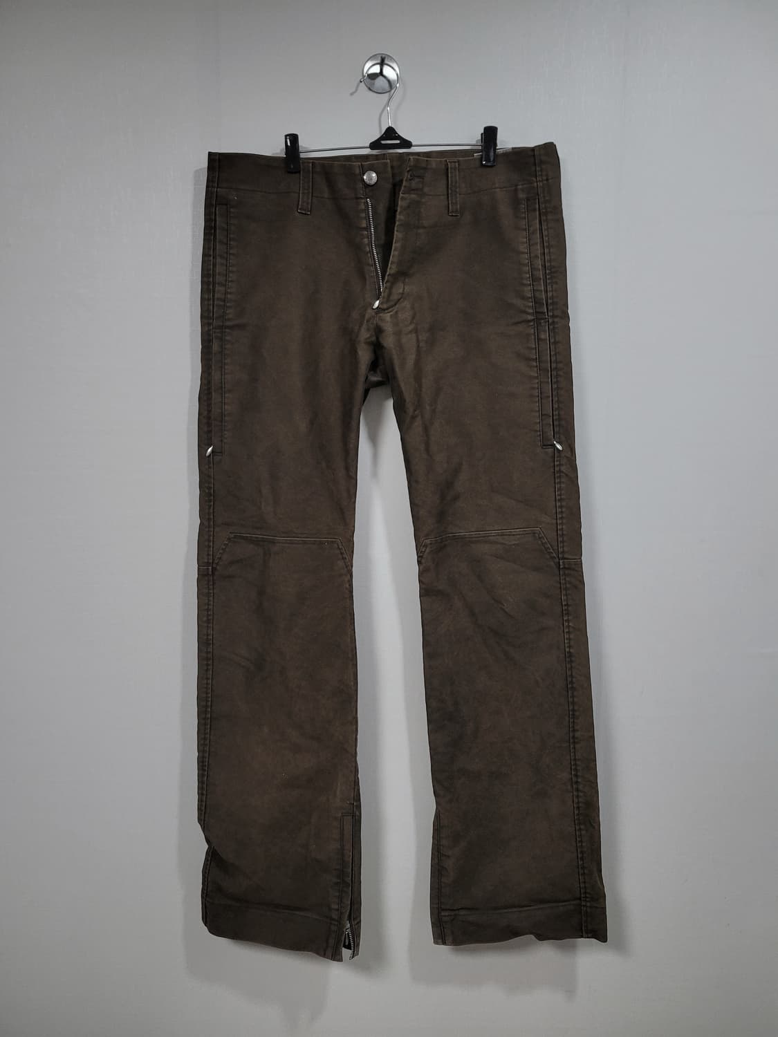 Katharine hamnett 캐서린 햄넷 더블니 몰스킨 팬츠 상품이미지1