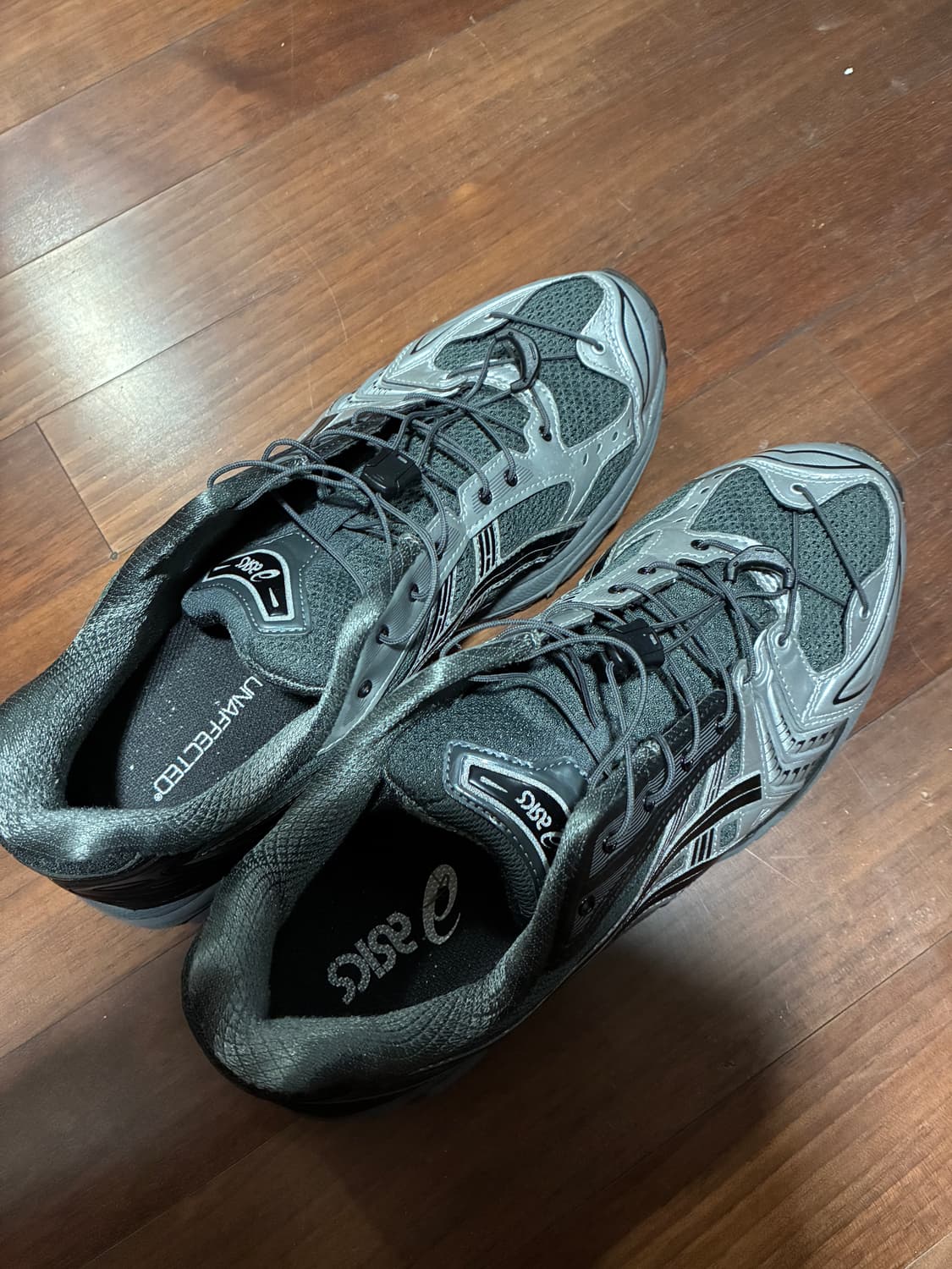 아식스X언어펙티드 젤카야노 14 실버 문 상품이미지1