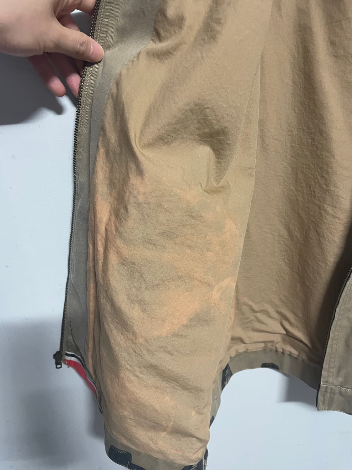 슈프림x트래셔 워크자켓 탄 상품이미지5