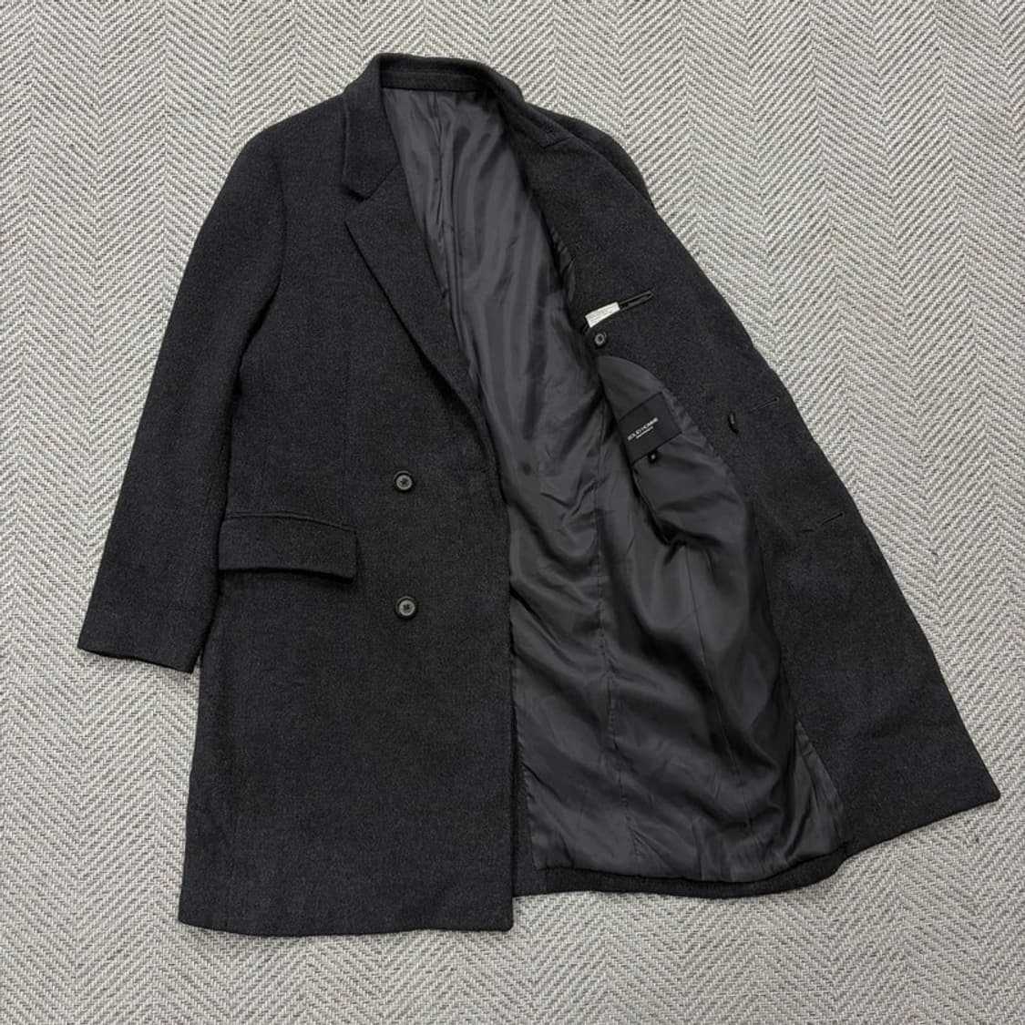 솔리드 옴므 울캐시미어 싱글코트 v1999 상품이미지5