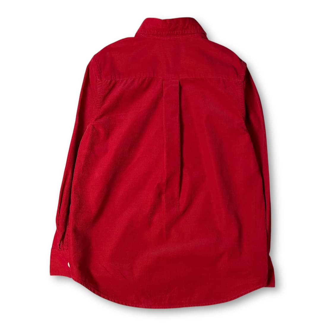 폴로랄프로렌 키즈 레드 코듀로이 긴팔 니트 M(10-12) 상품이미지2