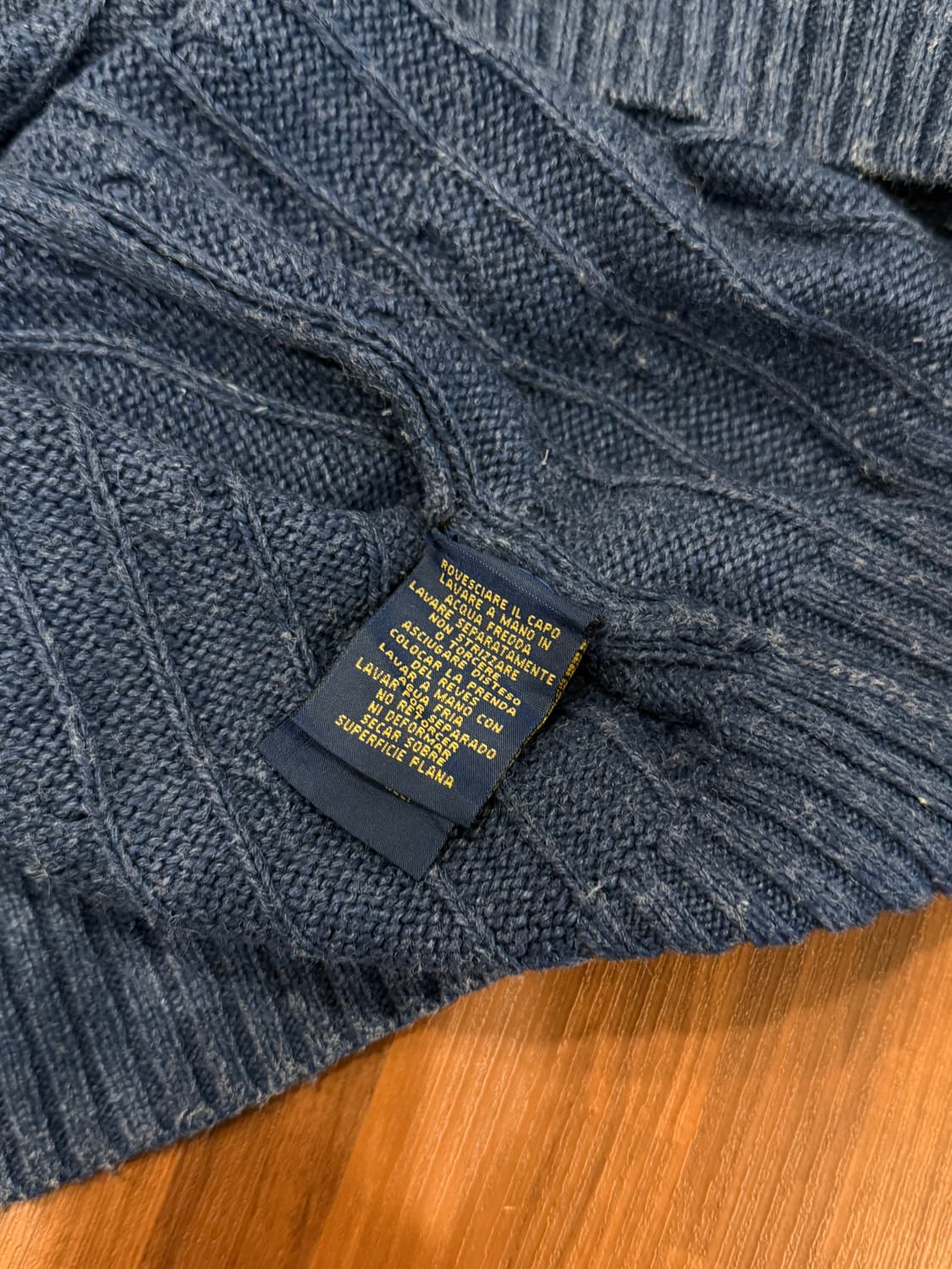 Polo ralph lauren 폴로 랄프로렌 크루넥 케이블 니트 상품이미지7