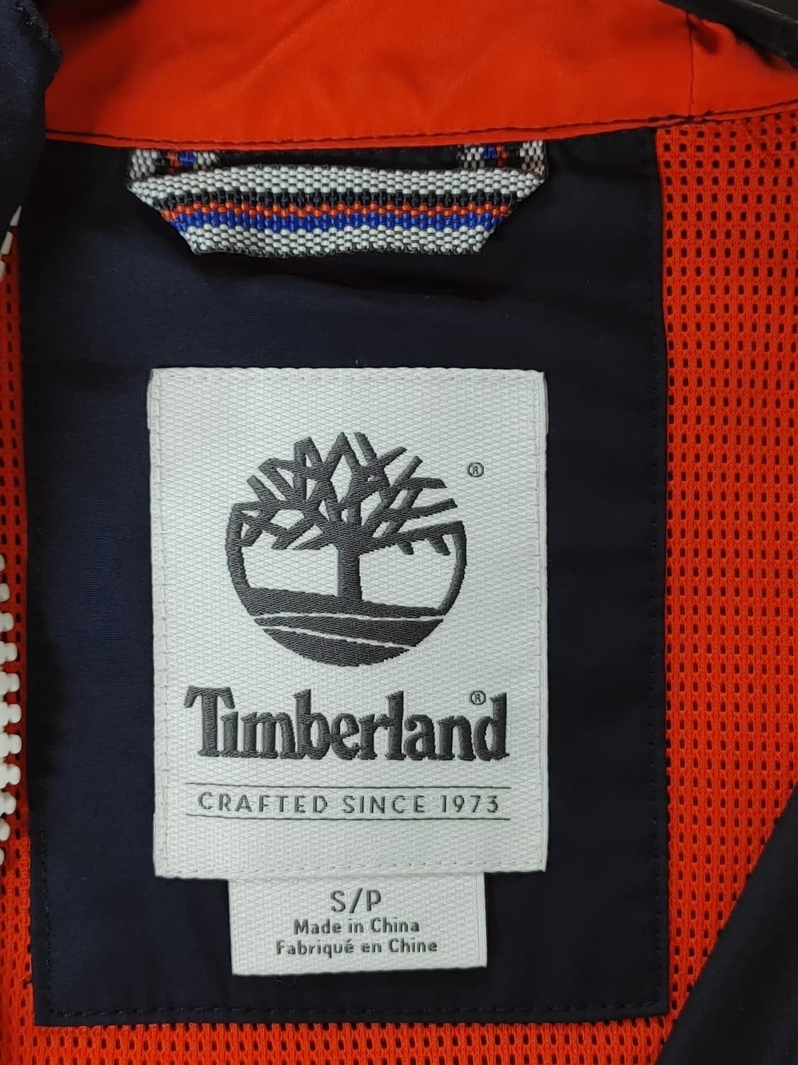 Timberland 팀버랜드 네이비 후드 바람막이 상품이미지5