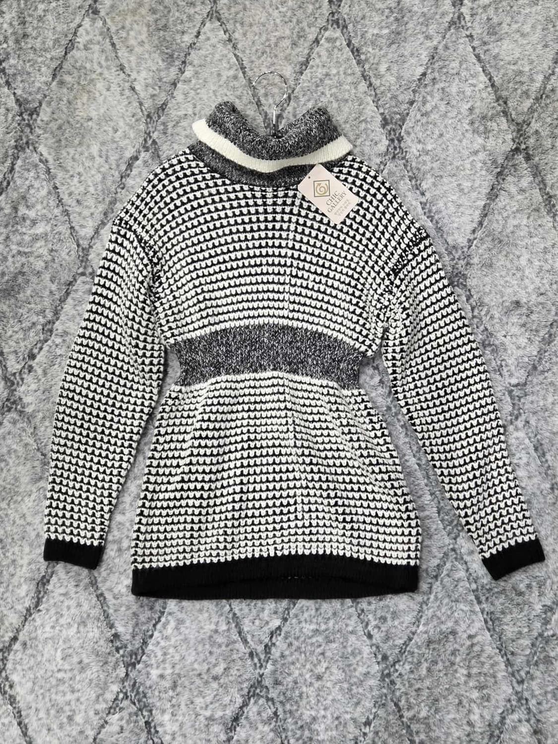 니트 조끼+스웨터 세트 상품이미지2