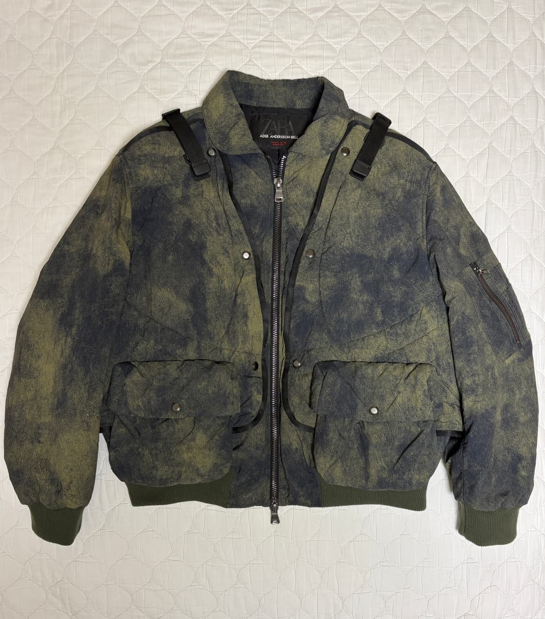 자라x앤더슨벨 퀼티드 베스트 봄버자켓 L 상품이미지1