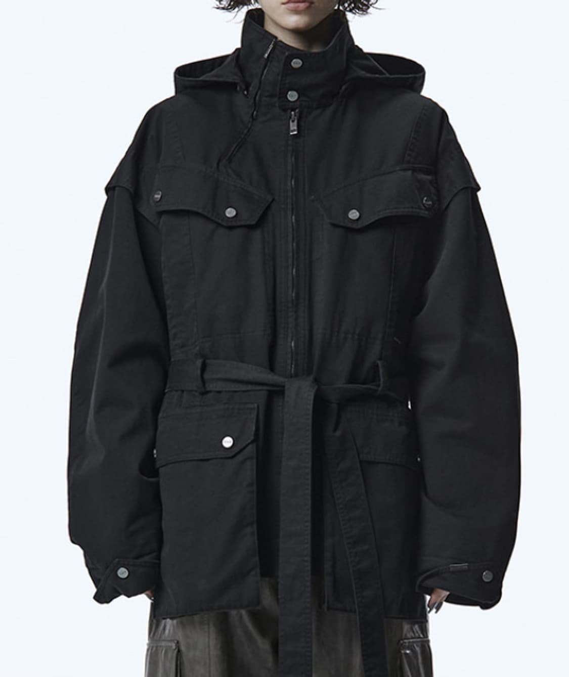 트리밍버드 벨티드유틸리티자켓 판매해요 상품이미지1