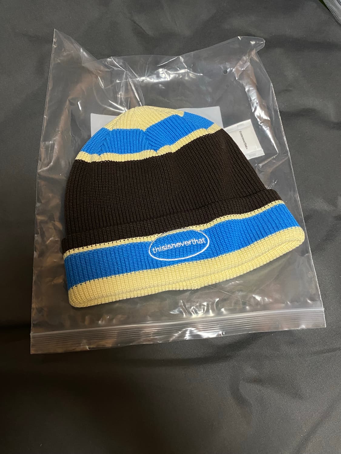 디스이즈네버댓 멀티 스트라이프 비니 상품이미지2