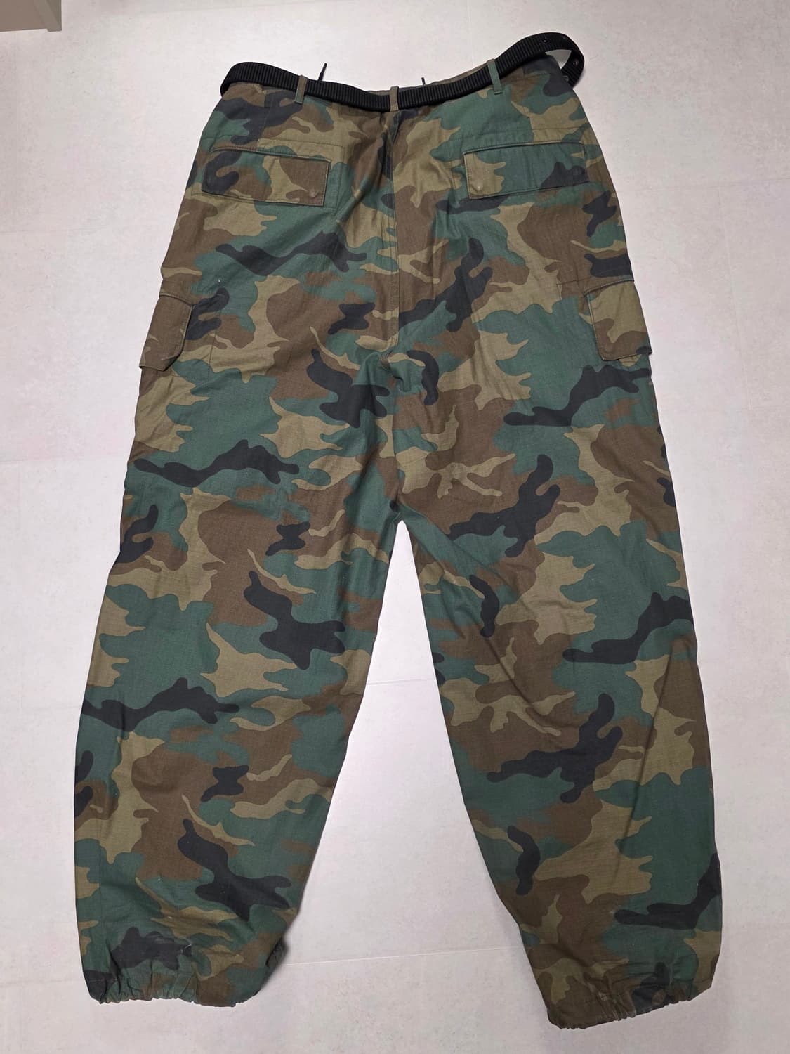 BEAMS 립스탑 카고 포켓 팬츠(카모) 상품이미지2