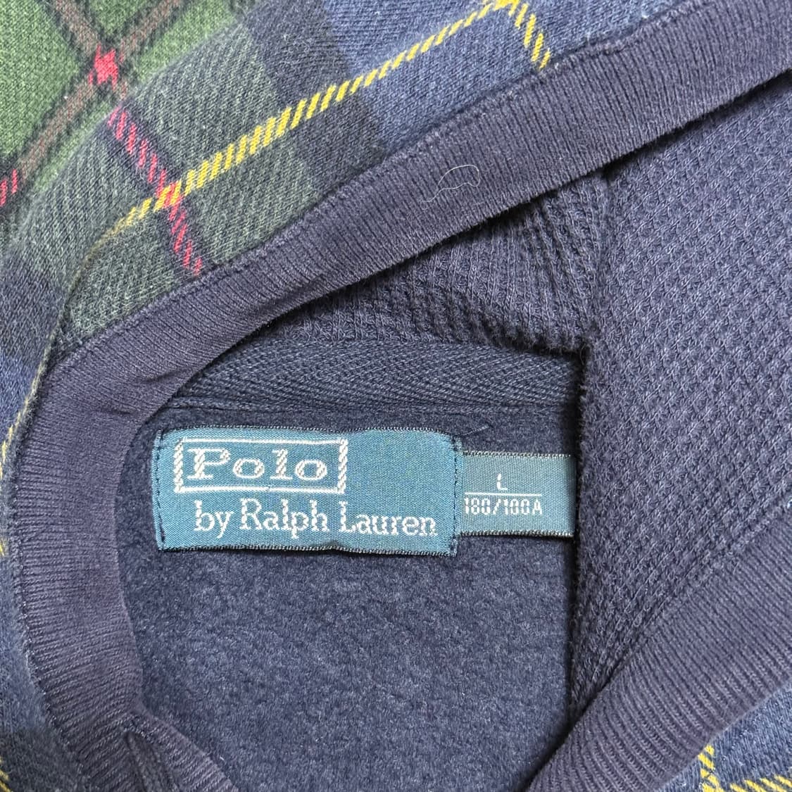 🫶🏻폴로 랄프 로렌 빅포니 Mercer club 체크무늬 후드집업 상품이미지4