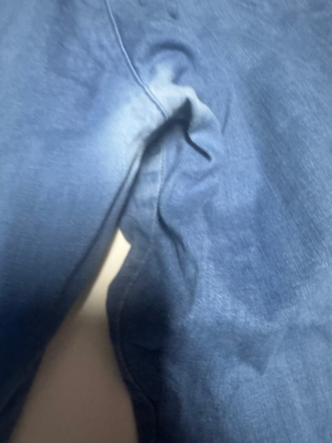희귀!! 일본 유니클로 제펜 스판 혼방 밴딩 데님팬츠 상품이미지5