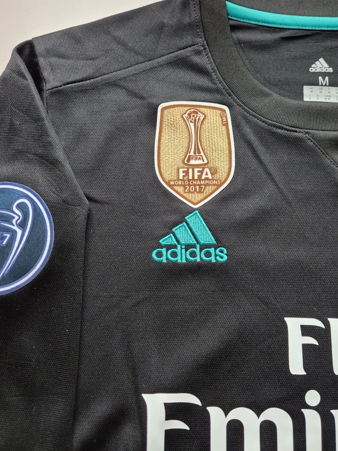 17-18 레알 어웨이 호날두 긴팔 유니폼 M 상품이미지4