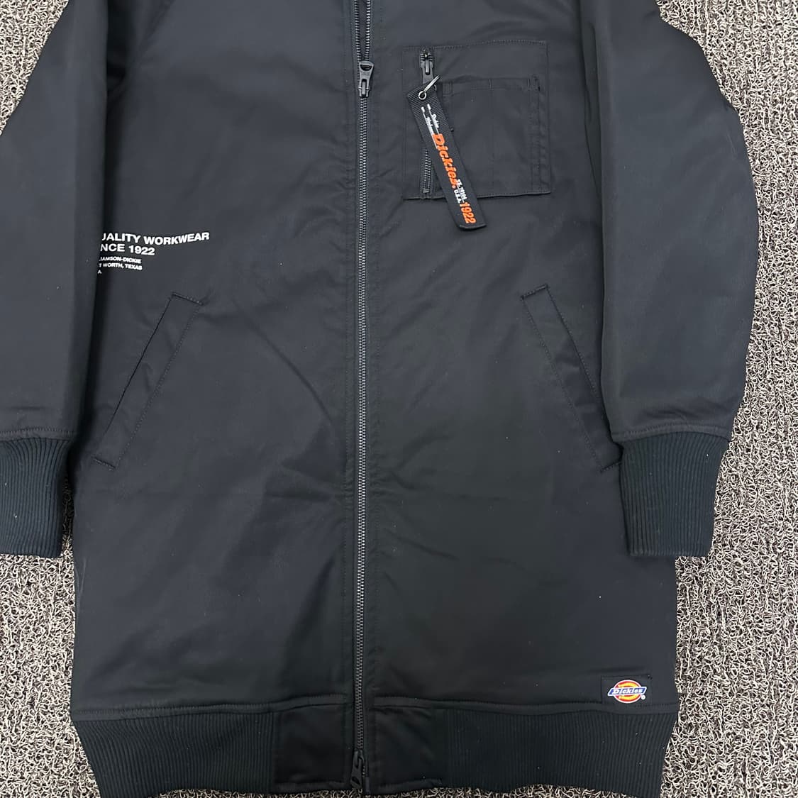 Dickies 디키즈 항공 롱 점퍼 자켓 블랙 M 상품이미지5
