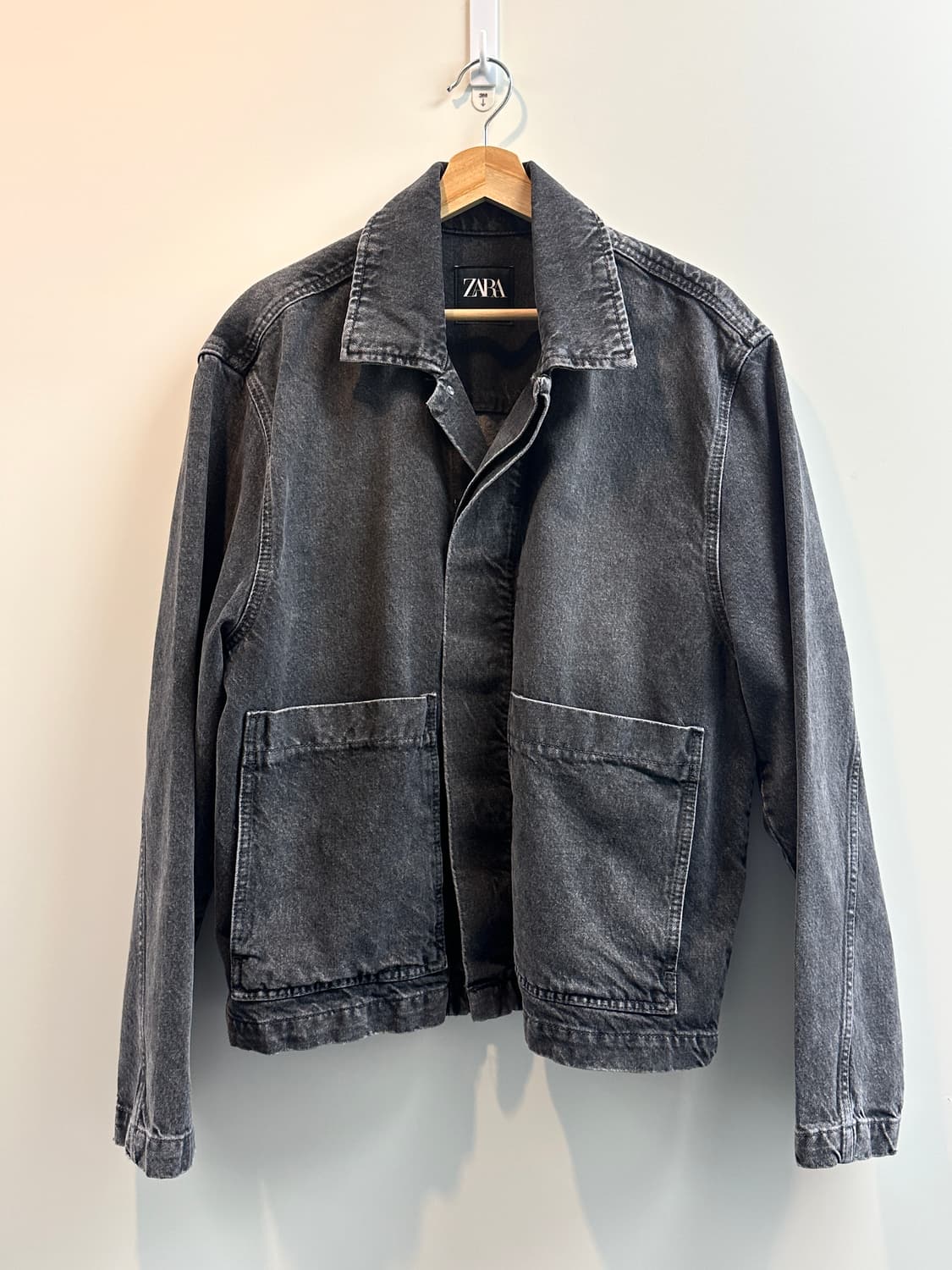 자라 크롭핏 데님 자켓 24FW (XL, 새상품) 상품이미지2