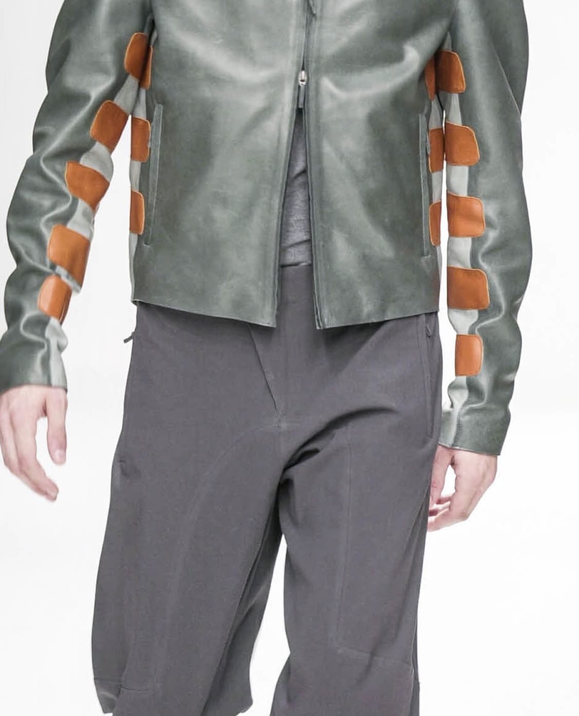 ss2001 Burberry Prorsum Tan Moto Jacket 상품이미지1