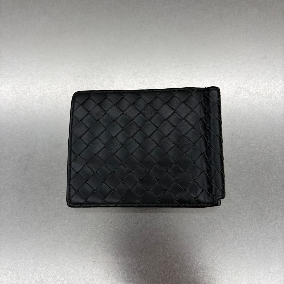 보테가베네타 인트레치아토 블랙 폴더 남성 반지갑 머니클립 상품이미지2