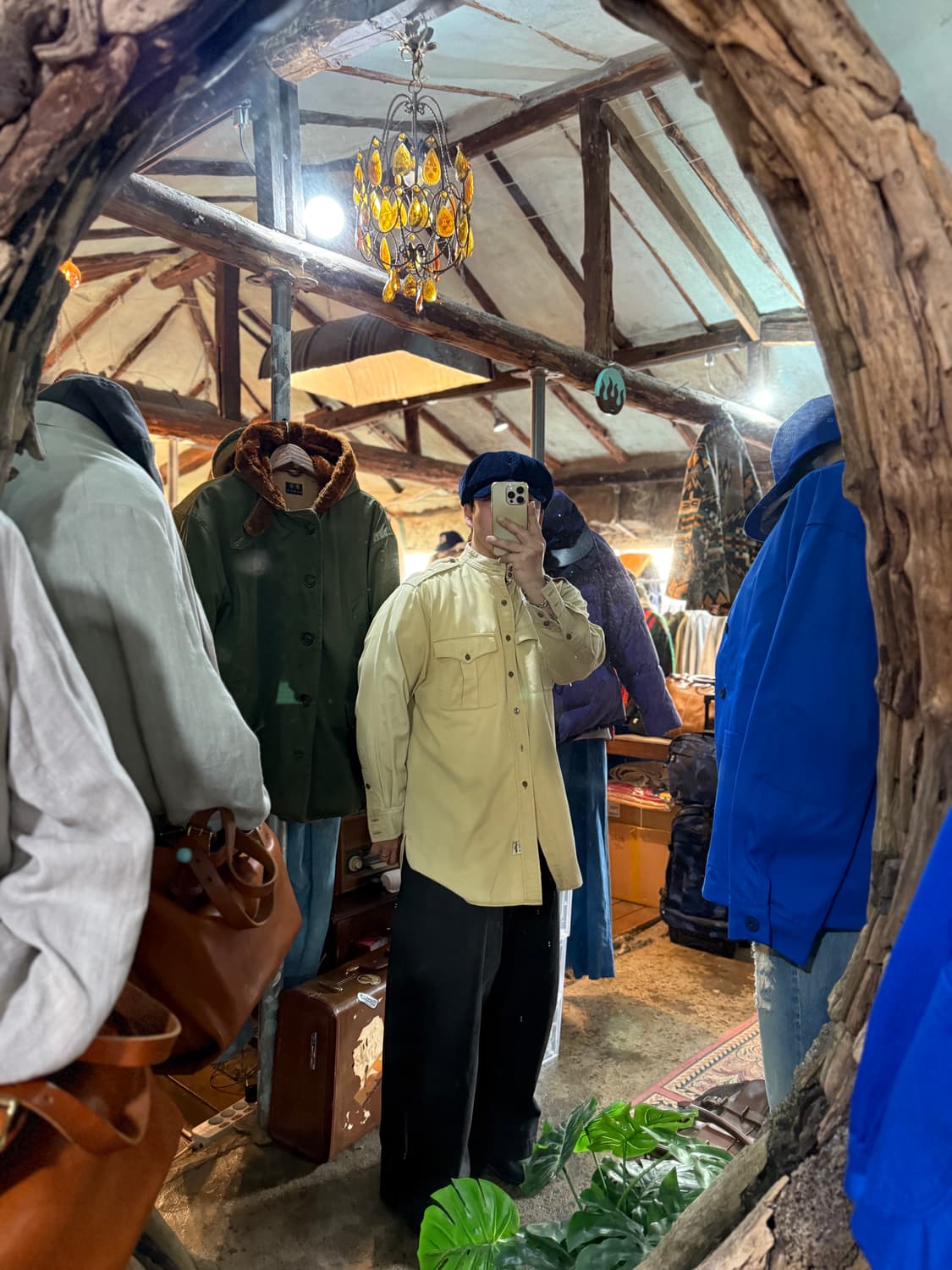 RARE 90년대 Double RRL Safari Shirt 상품이미지9