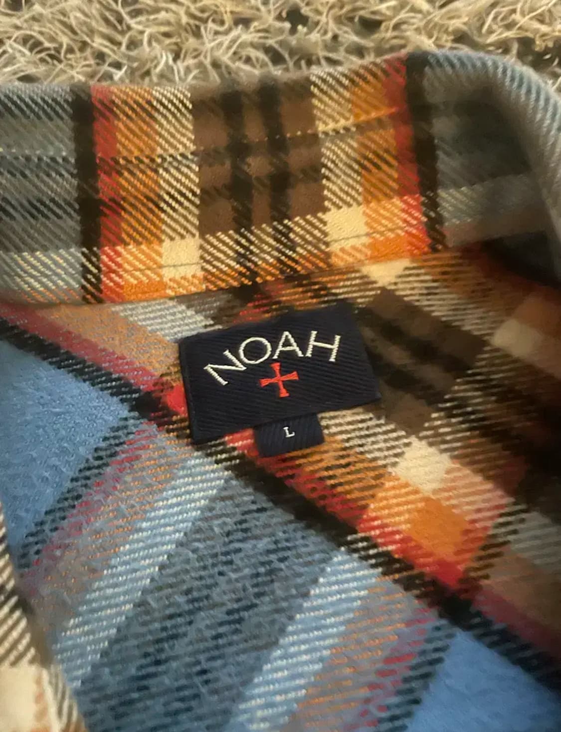 Noah NYC 노아 플란넬 셔츠 L 상품이미지4