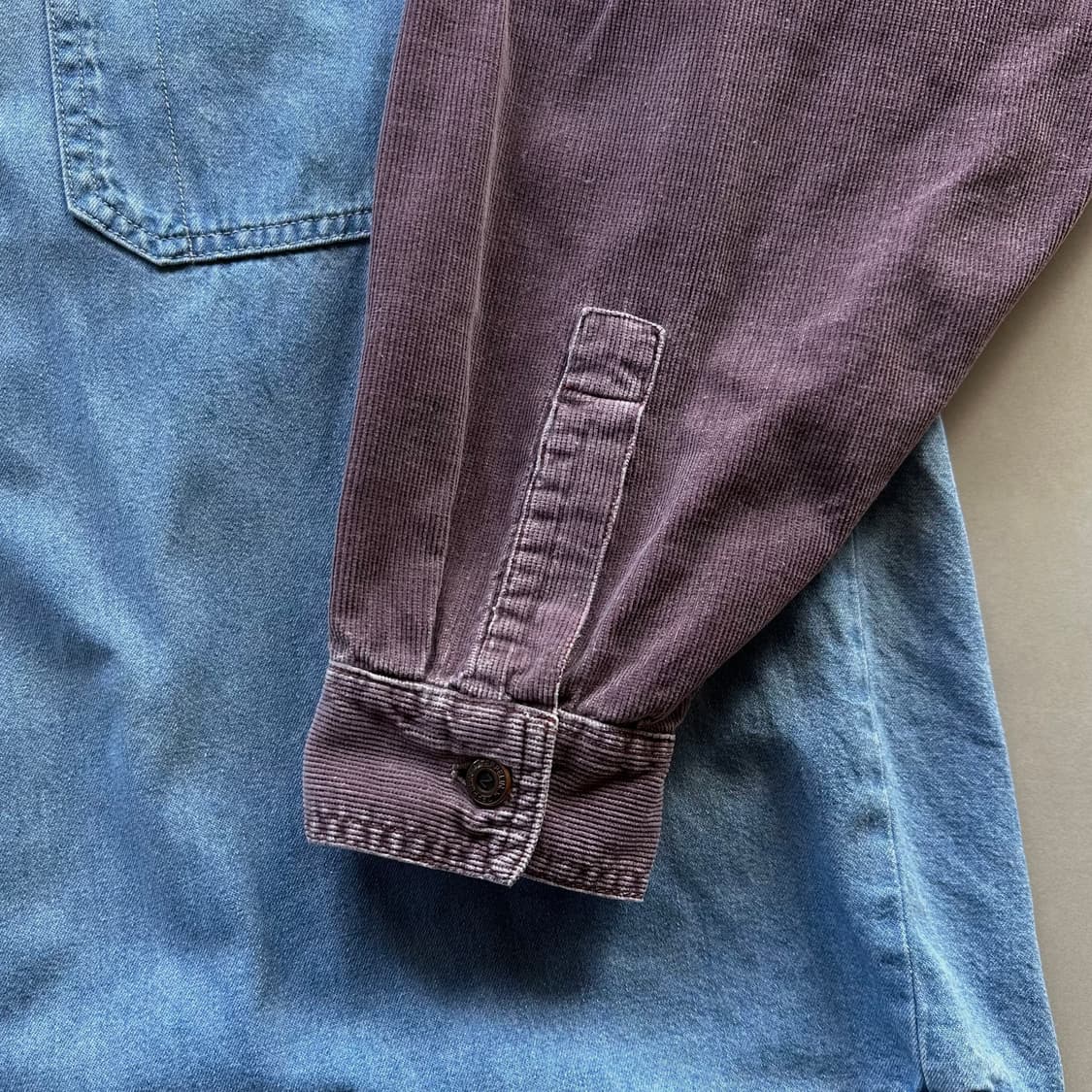 [XL]zeppelin 90s 빈티지 코듀로이 데님 셔츠 상품이미지8