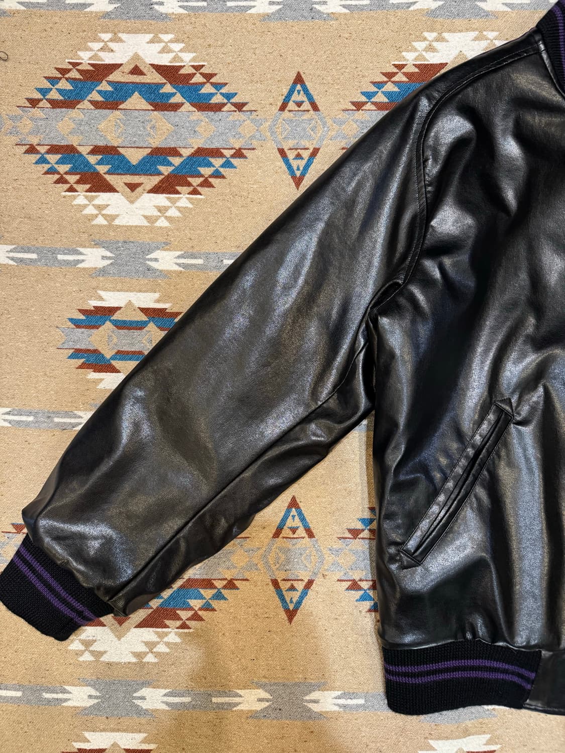 [L] 니들스 어워드 FAUX-LEATHER 자켓  상품이미지2