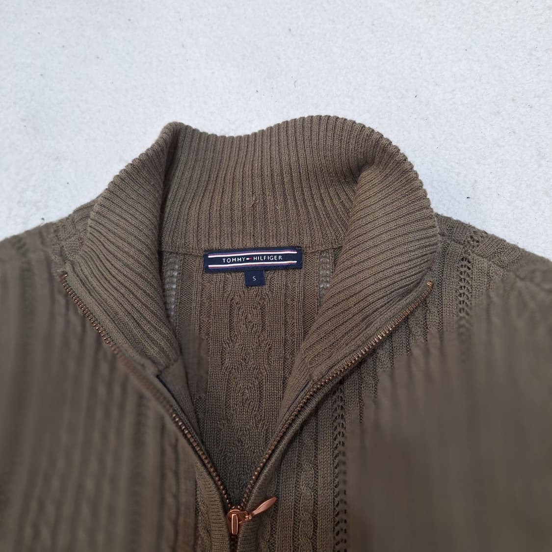 타미힐피거  집업가디건s 상품이미지2