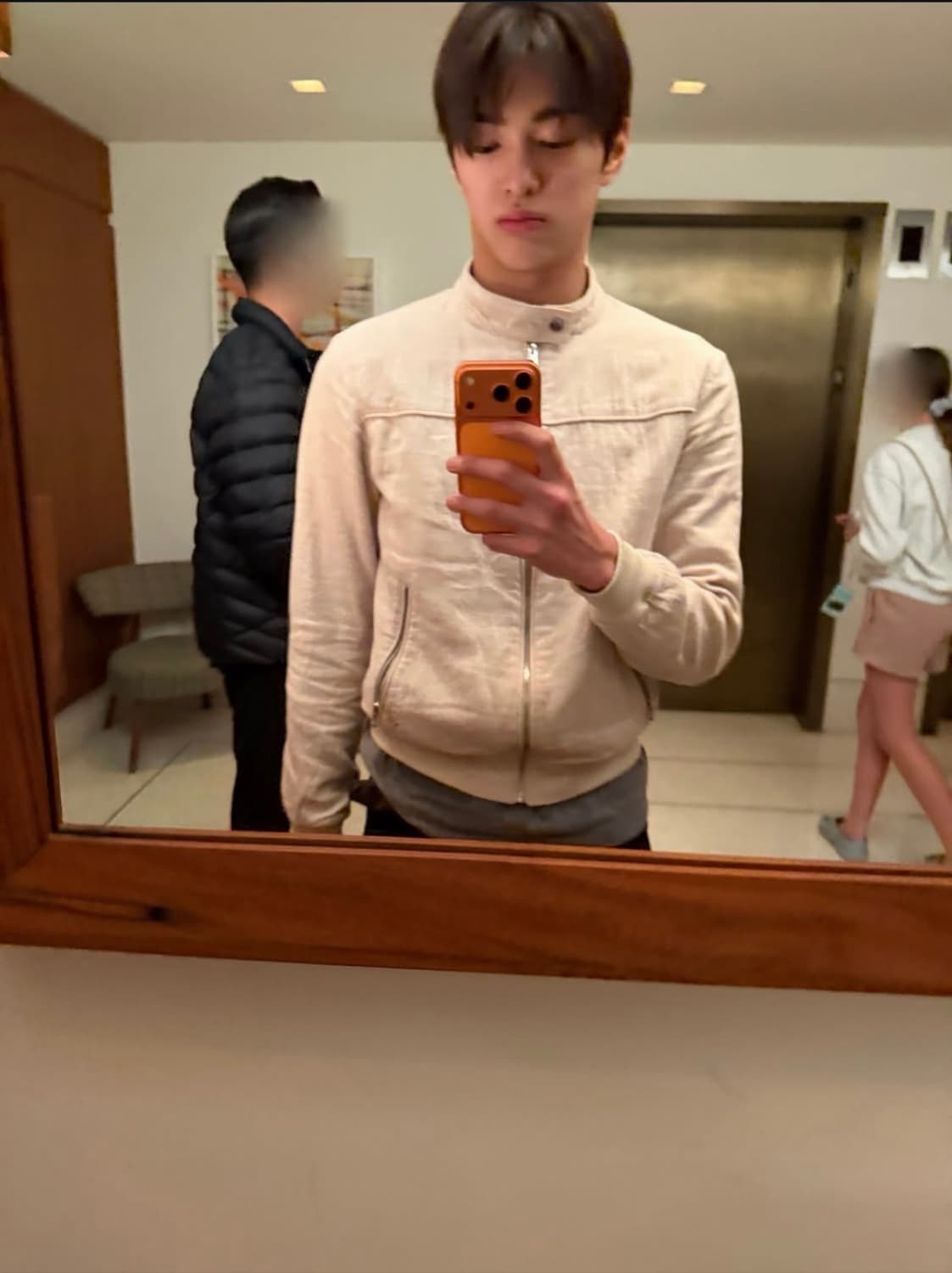 자라 린넨 봄버 자켓 상품이미지8