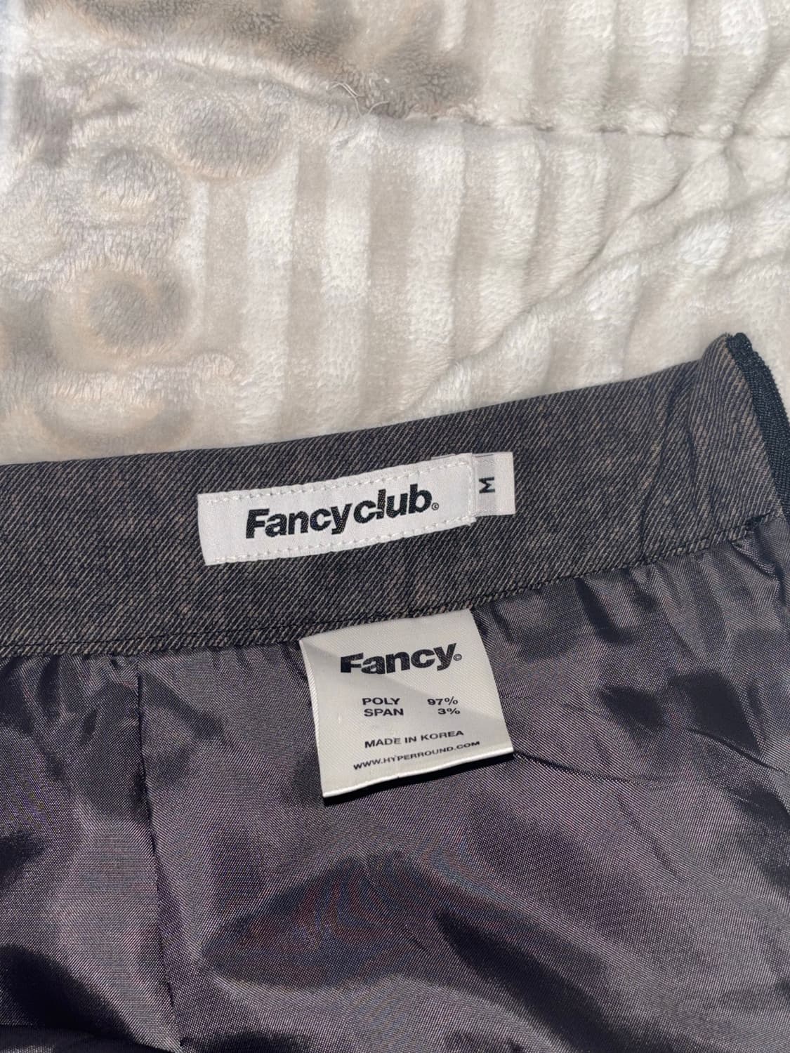 팬시클럽 버터플라이 레이스 미니스커트 상품이미지2